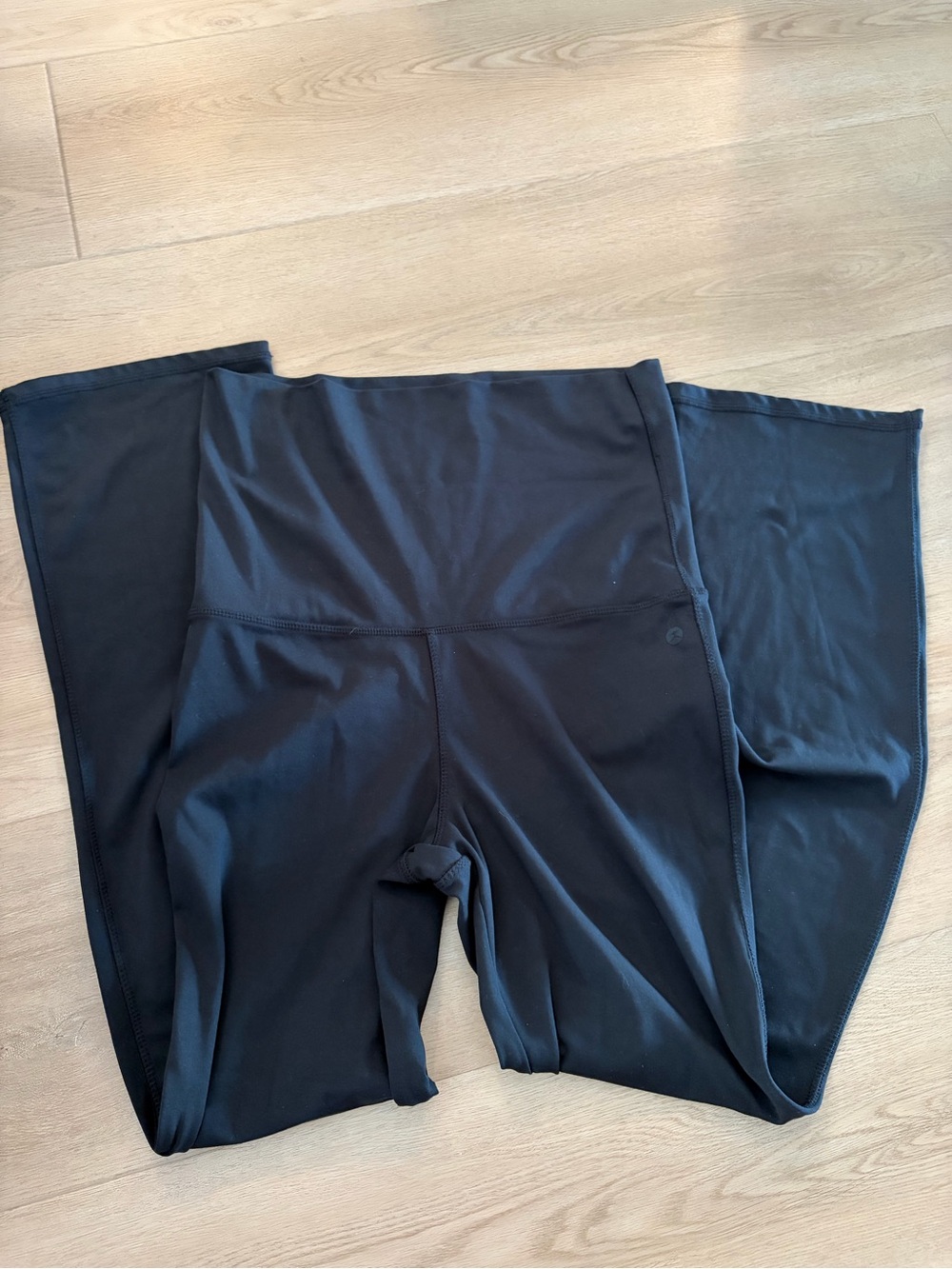 Danskin Black High-Waist Flared Leggings